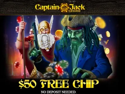 Captain Jacks - Free 50 Real Money Bonus
